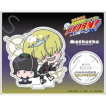 家庭教師ヒットマンREBORN ホワイトスーツ ベルフェゴール アクリルスタンド 家庭教師ヒットマンREBORN!_描き下ろし ベルフェゴール（10年後